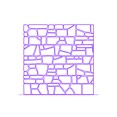 Buildings Stone Masonry Coursed Rubble Silhouette Svg Vector, Free Vectors File